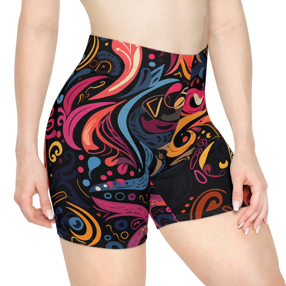 Women's Biker Shorts (AOP)
