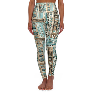 High Waisted Yoga Leggings (AOP)