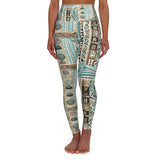 High Waisted Yoga Leggings (AOP)