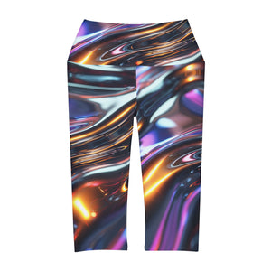 Yoga Capri Leggings (AOP)