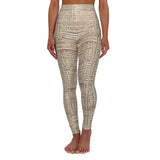 High Waisted Yoga Leggings (AOP)