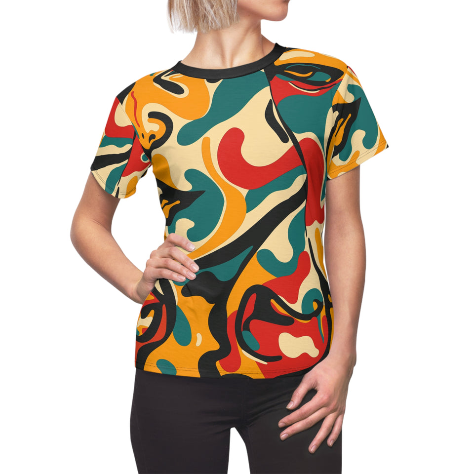 Women's Cut & Sew Tee (AOP)