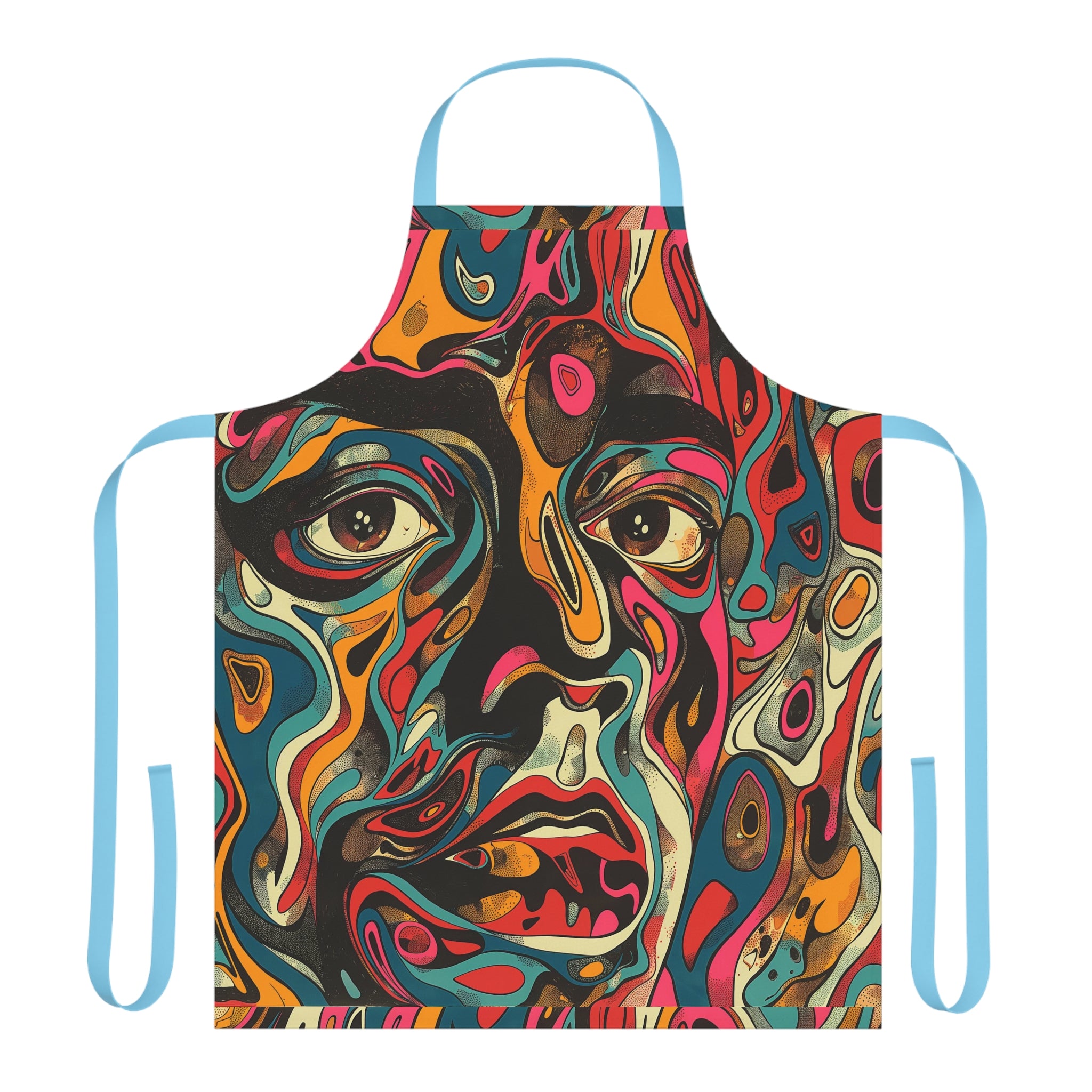 Apron, 5-Color Straps (AOP)