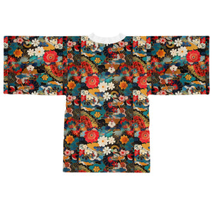 Long Sleeve Kimono Robe (AOP)
