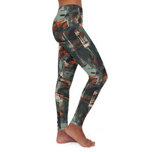 Women's Casual Spandex Leggings (AOP)