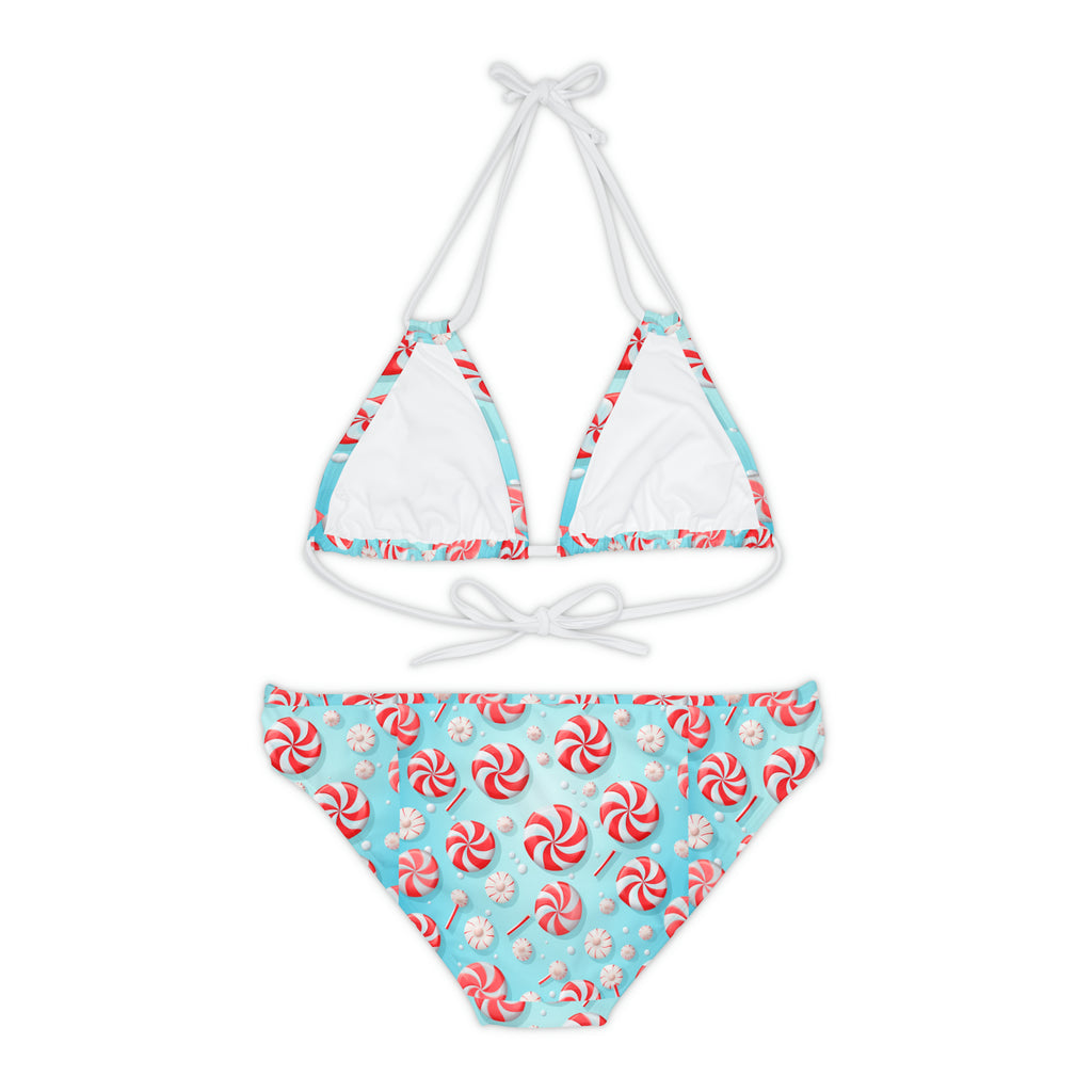 Strappy Bikini Set (AOP)