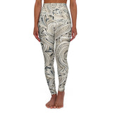 High Waisted Yoga Leggings (AOP)