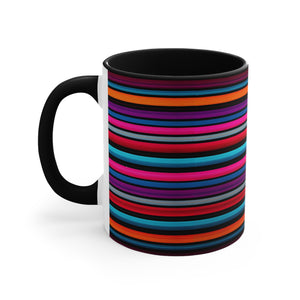 Colorful Accent Mugs, 11oz