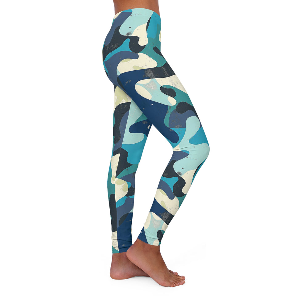 Women's Casual Spandex Leggings (AOP)