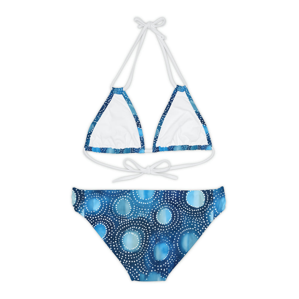 Strappy Bikini Set (AOP)