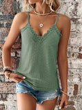New Women's Clothing V-neck Lace Sling Top