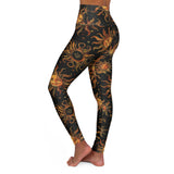 High Waisted Yoga Leggings (AOP)