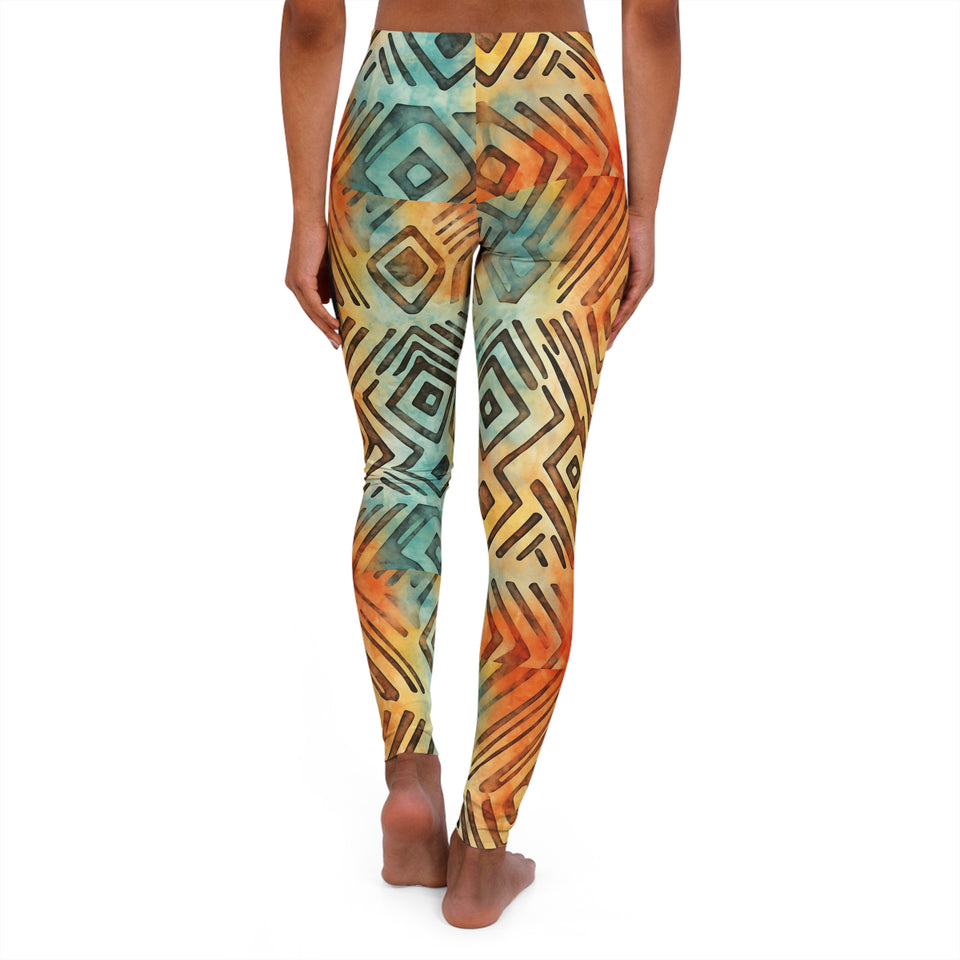 Women's Spandex Leggings (AOP)