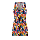 Women's Cut & Sew Racerback Dress (AOP)