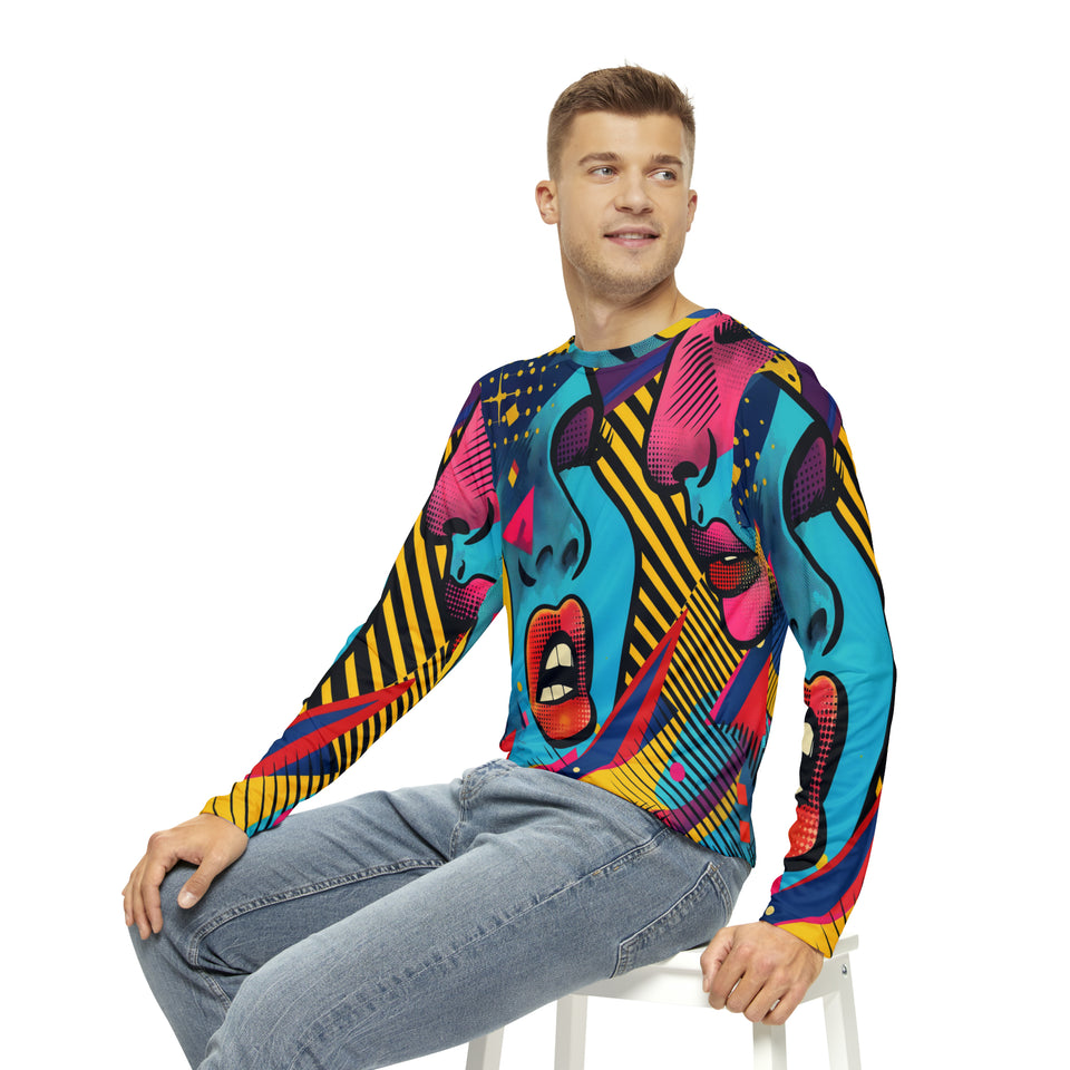 Men's Long Sleeve Shirt (AOP)