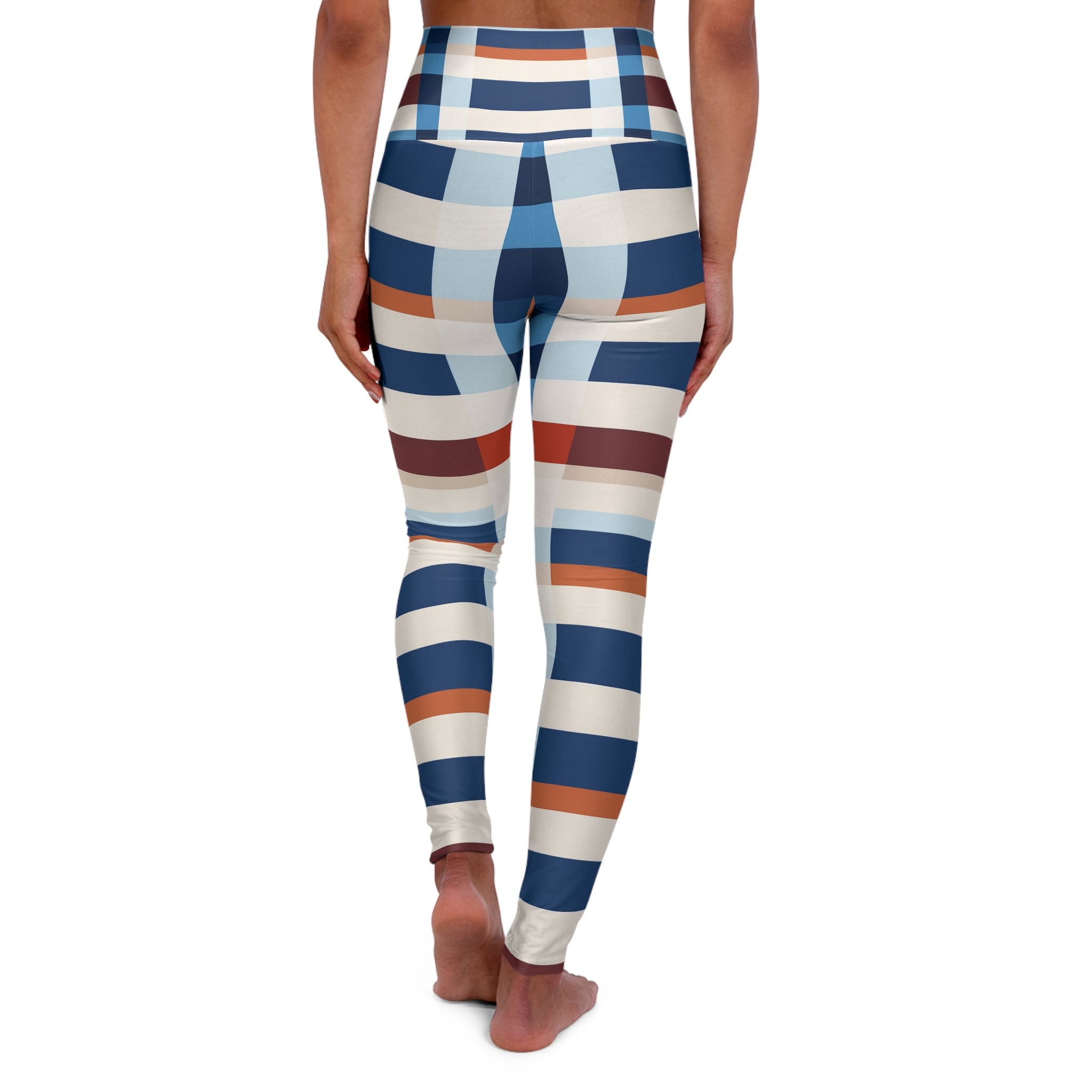 High Waisted Yoga Leggings (AOP)