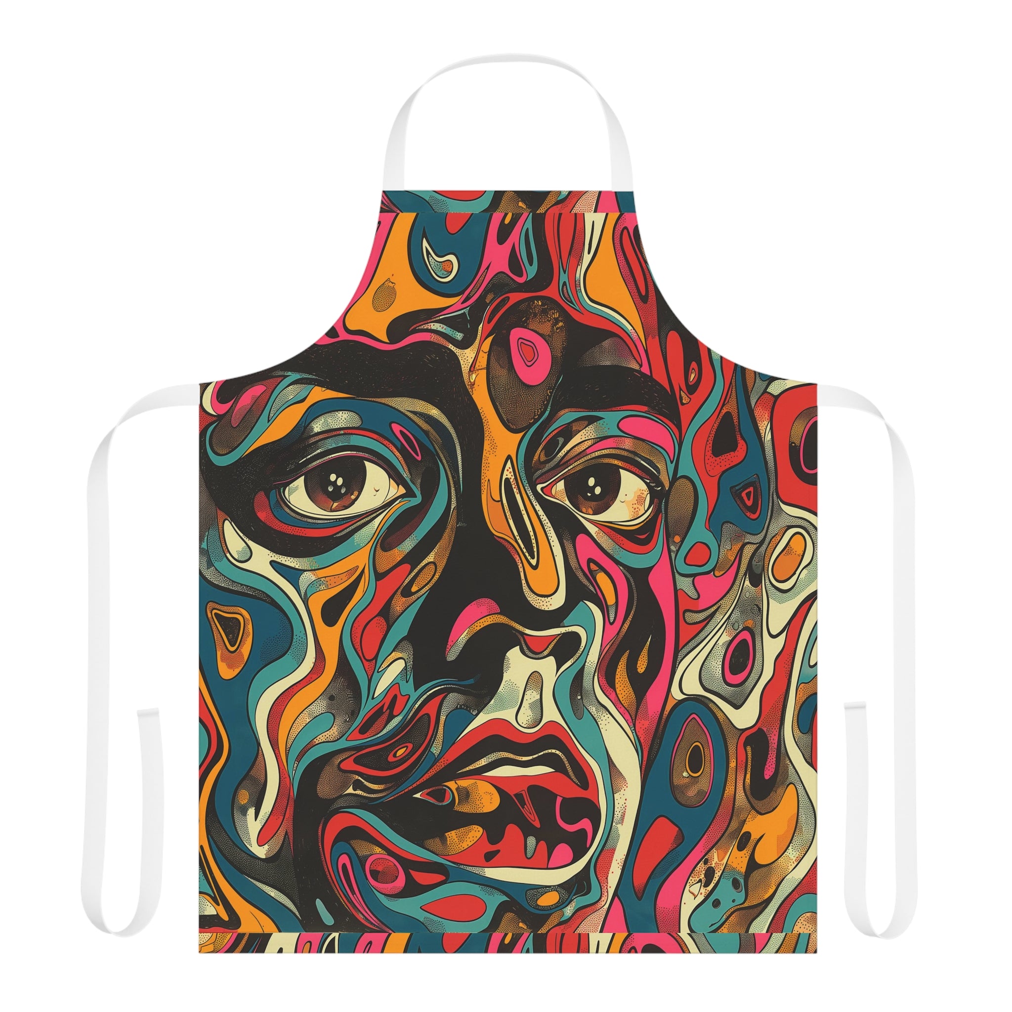 Apron, 5-Color Straps (AOP)