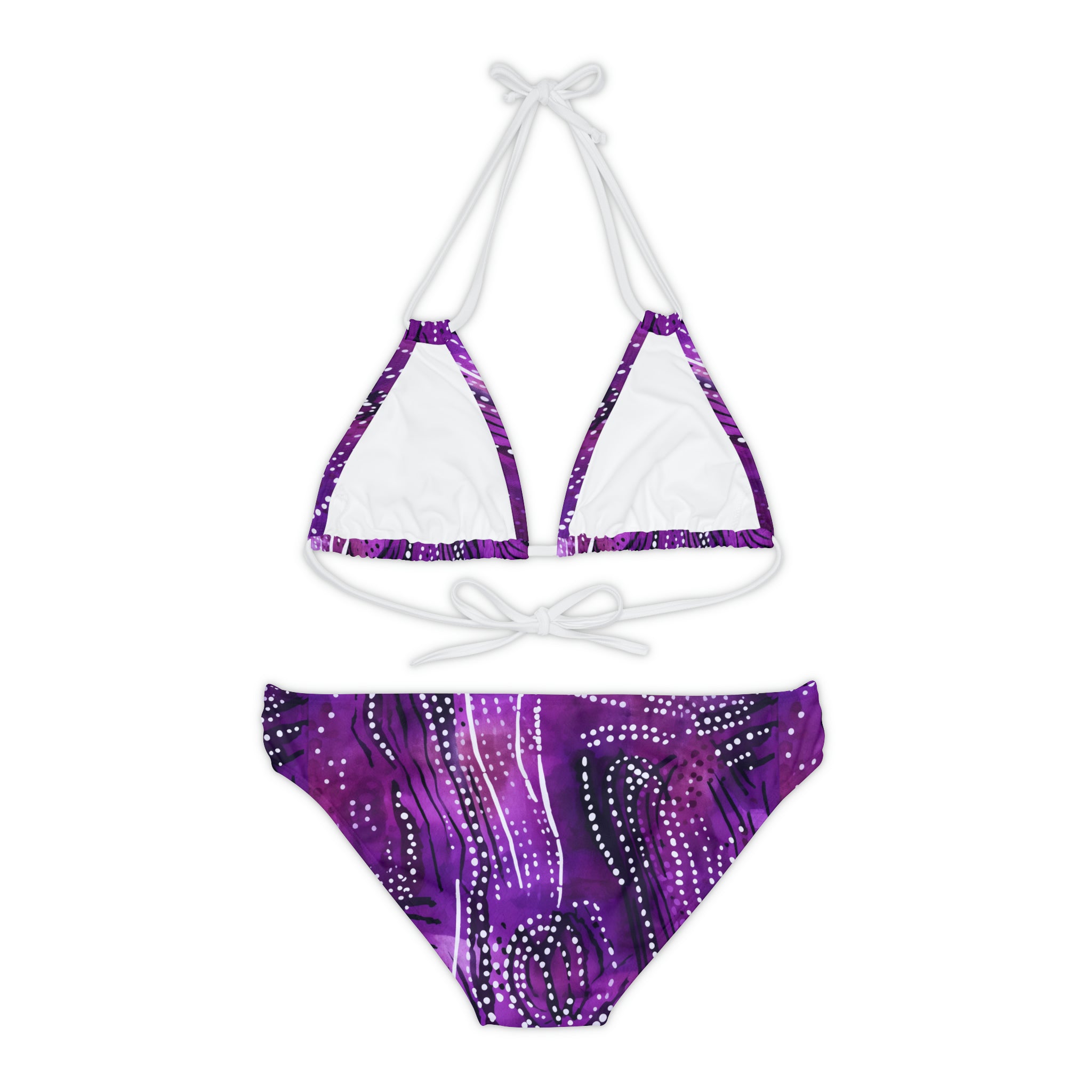 Strappy Bikini Set (AOP)