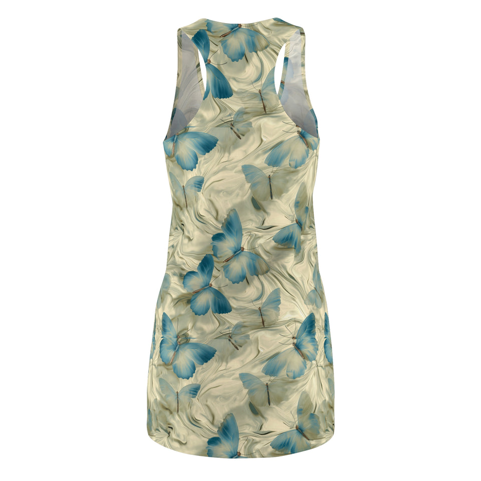 Women's Cut & Sew Racerback Dress (AOP)