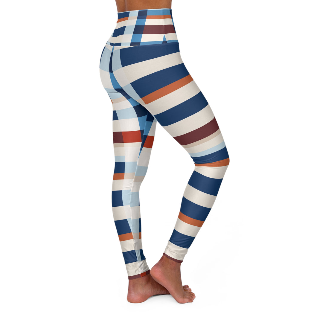 High Waisted Yoga Leggings (AOP)