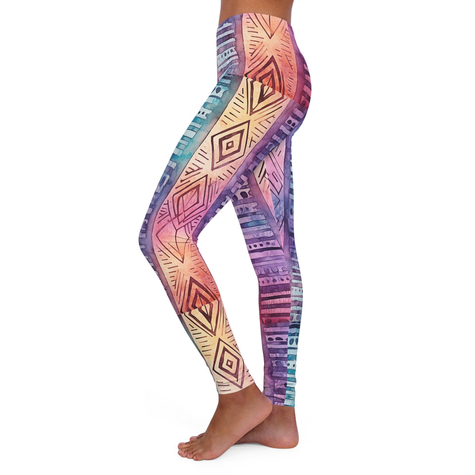 Women's Spandex Leggings (AOP)