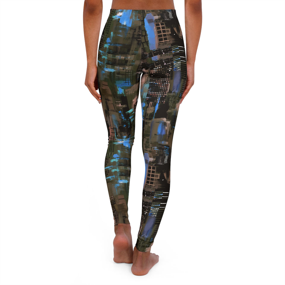 Women's Casual Spandex Leggings (AOP)