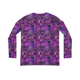 Women's Long Sleeve V-neck Shirt (AOP)