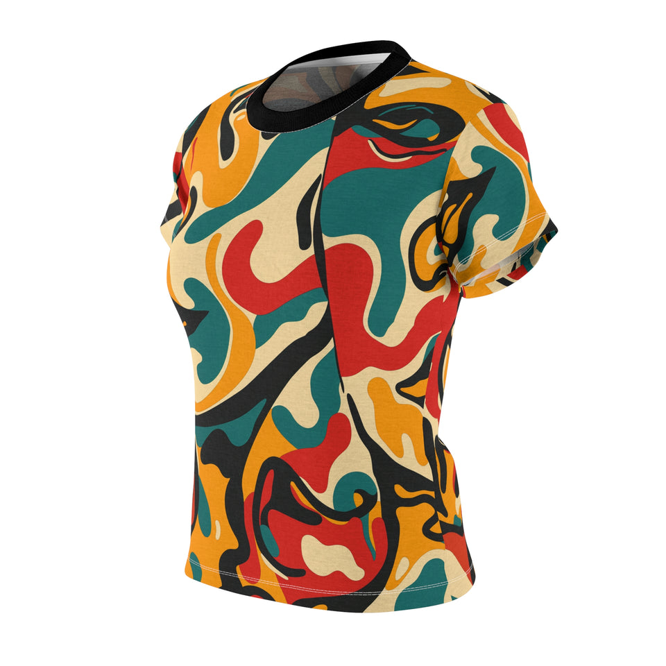 Women's Cut & Sew Tee (AOP)