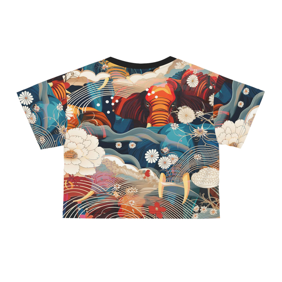 Crop Tee (AOP)