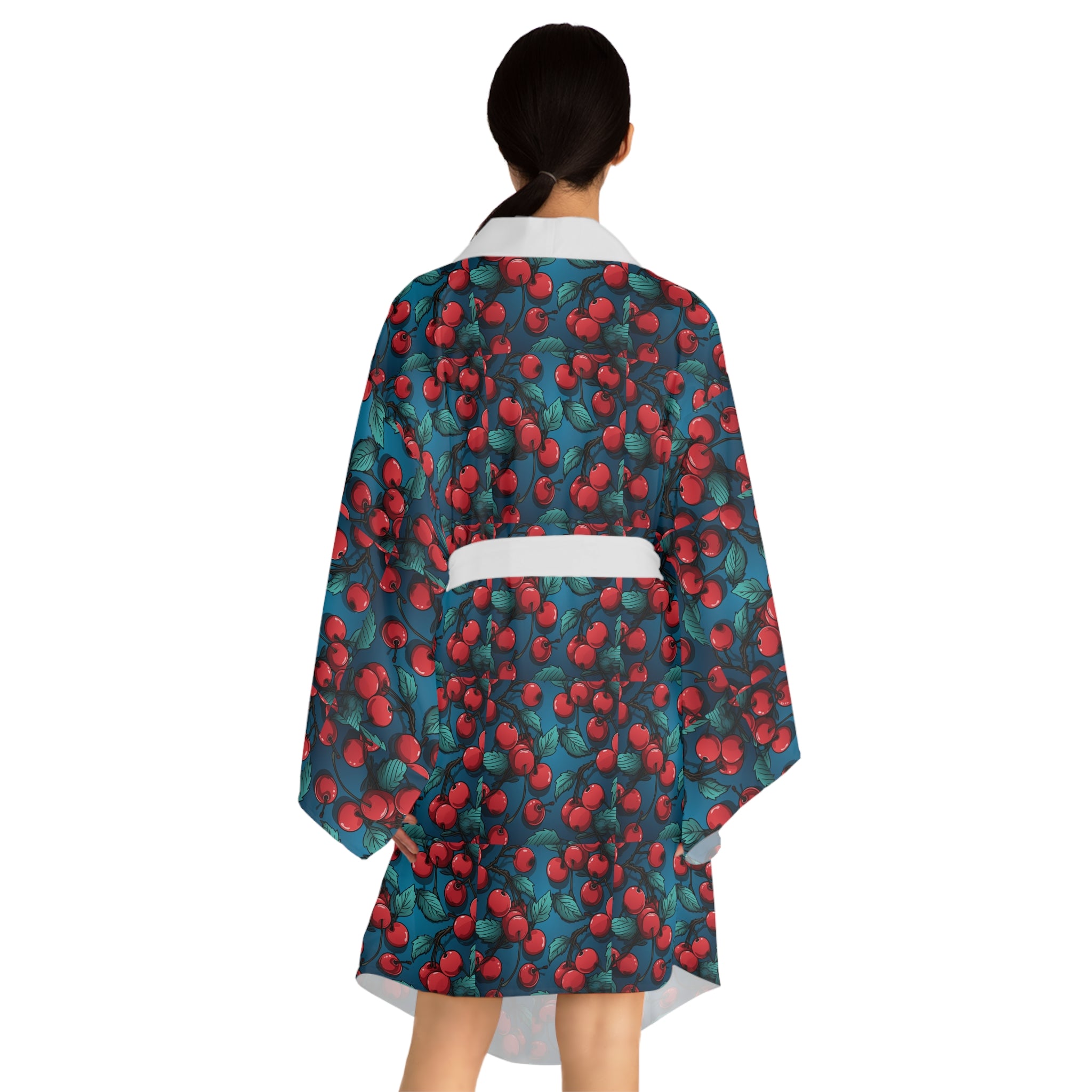 Long Sleeve Kimono Robe (AOP)