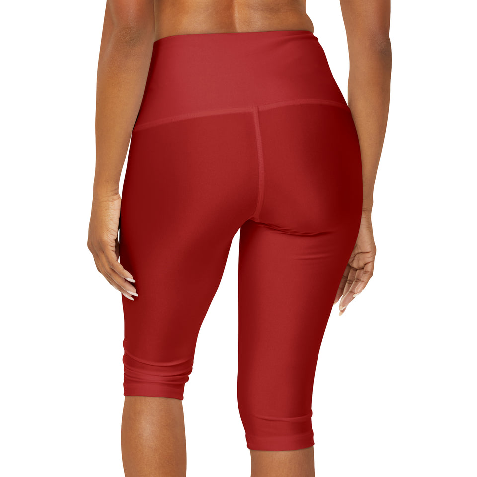 Yoga Capri Leggings (AOP)