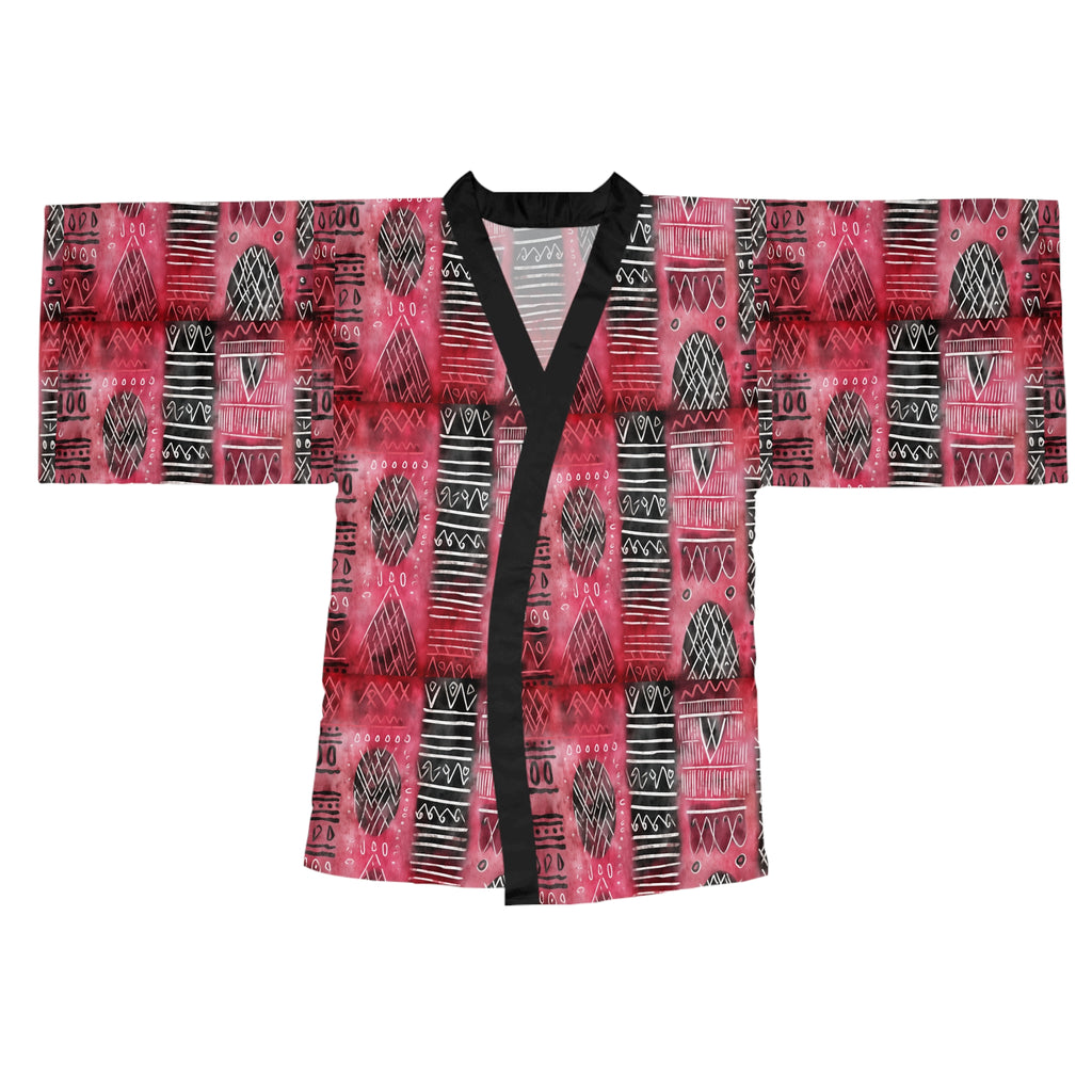 Long Sleeve Kimono Robe (AOP)