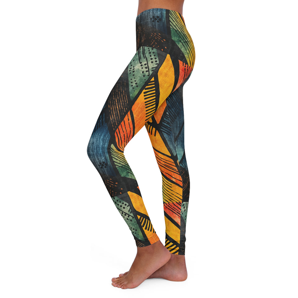 Women's Spandex Leggings (AOP)