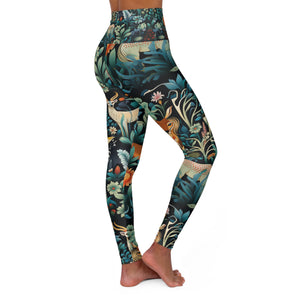 High Waisted Yoga Leggings (AOP)