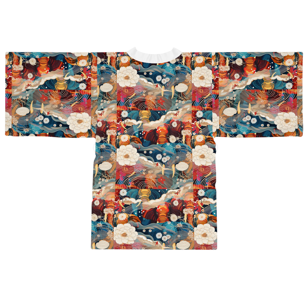Long Sleeve Kimono Robe (AOP)