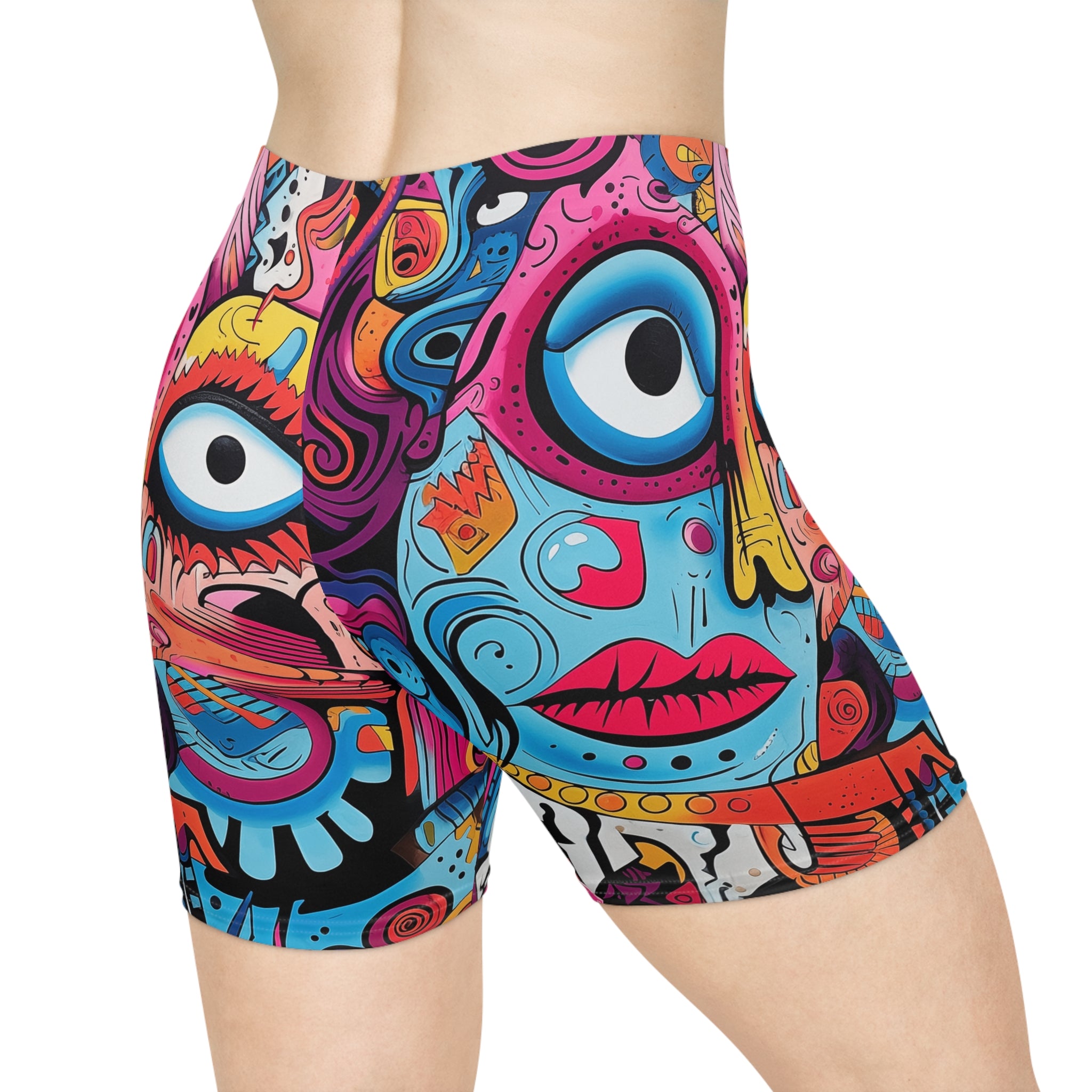 Women's Biker Shorts (AOP)