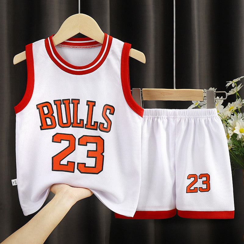 Children's Clothing Sports Basketball Wear Children's Clothing Boys' Suit set