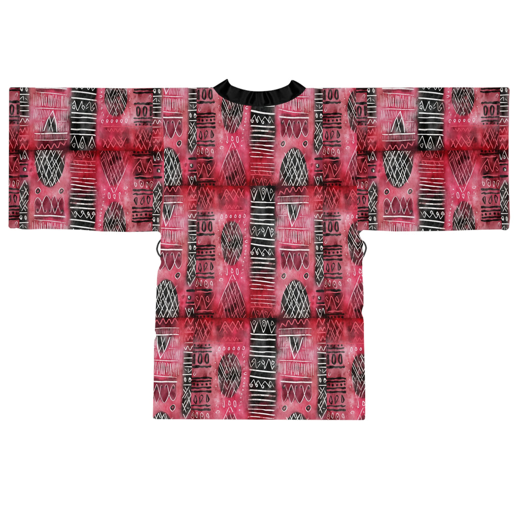 Long Sleeve Kimono Robe (AOP)