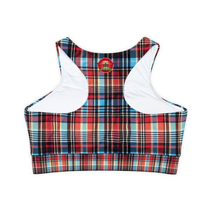 Fully Lined, Padded Sports Bra (AOP)