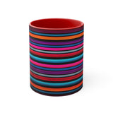 Colorful Accent Mugs, 11oz