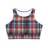 Fully Lined, Padded Sports Bra (AOP)