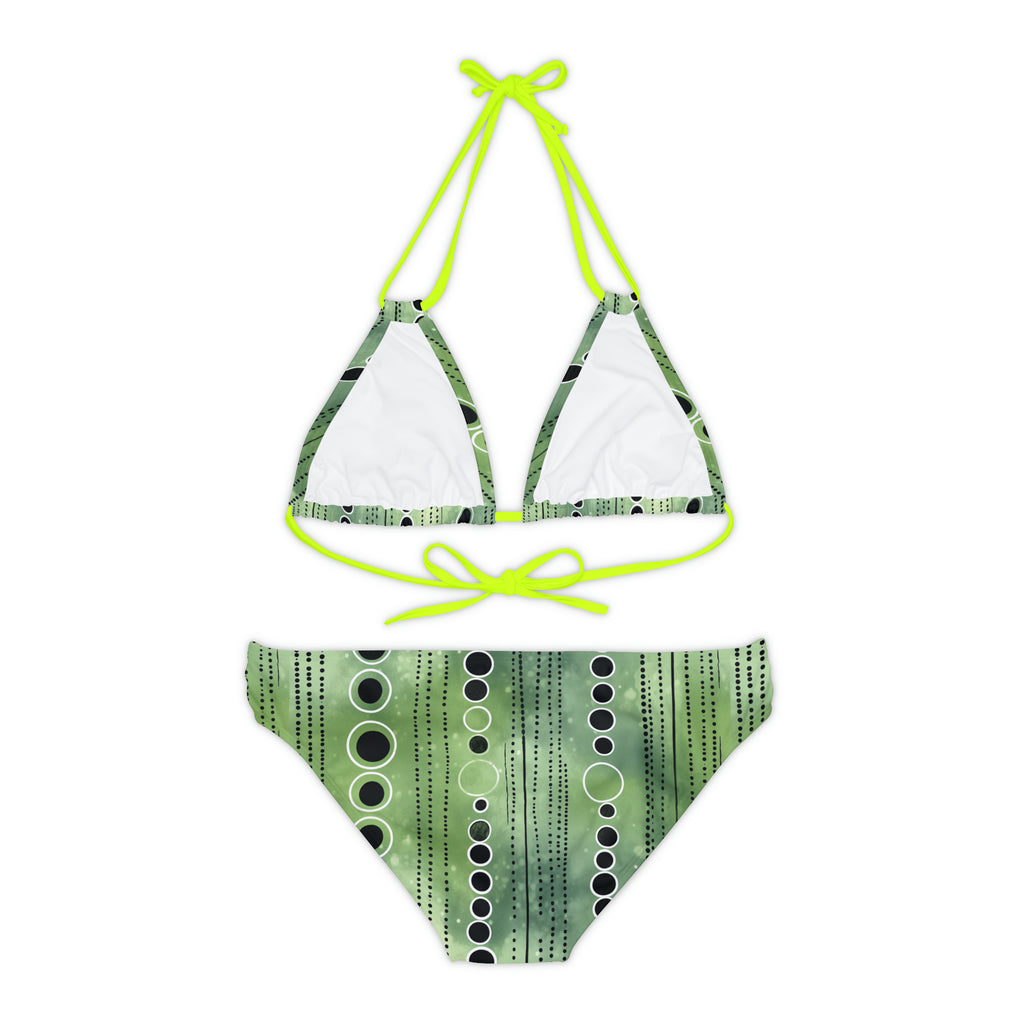 Strappy Bikini Set (AOP)