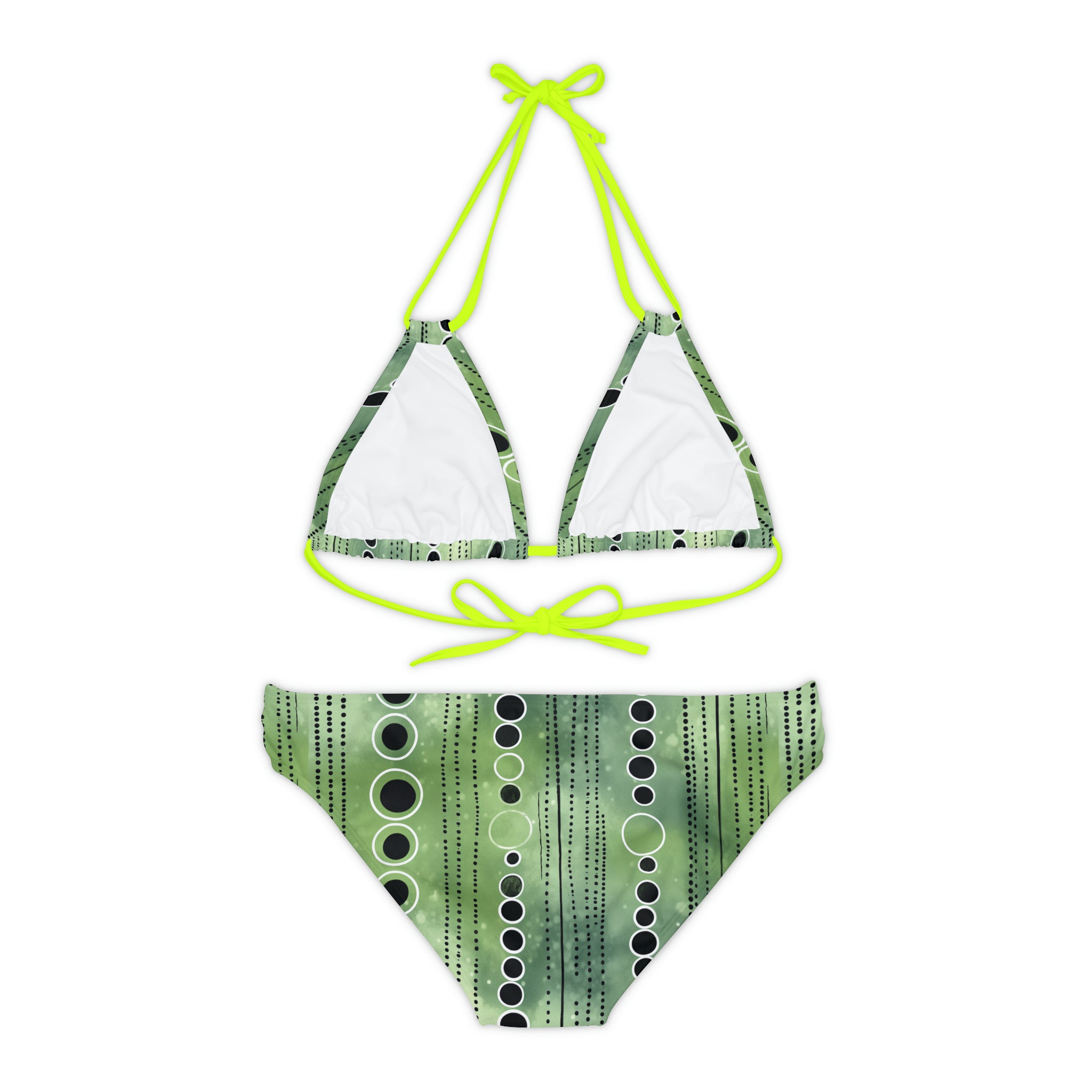 Strappy Bikini Set (AOP)