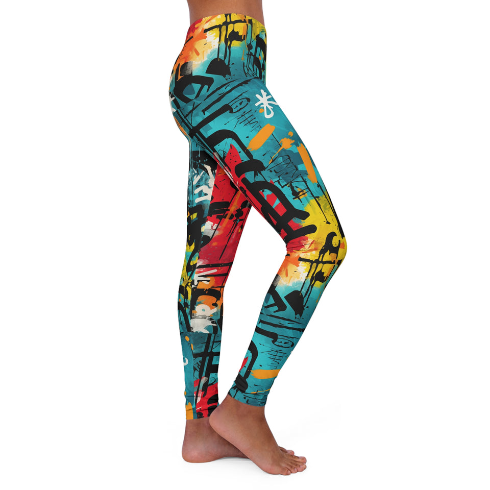 Women's Spandex Leggings (AOP)