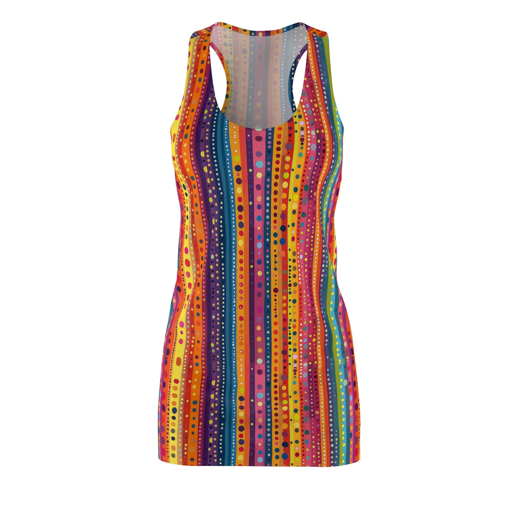 Women's Cut & Sew Racerback Dress (AOP)