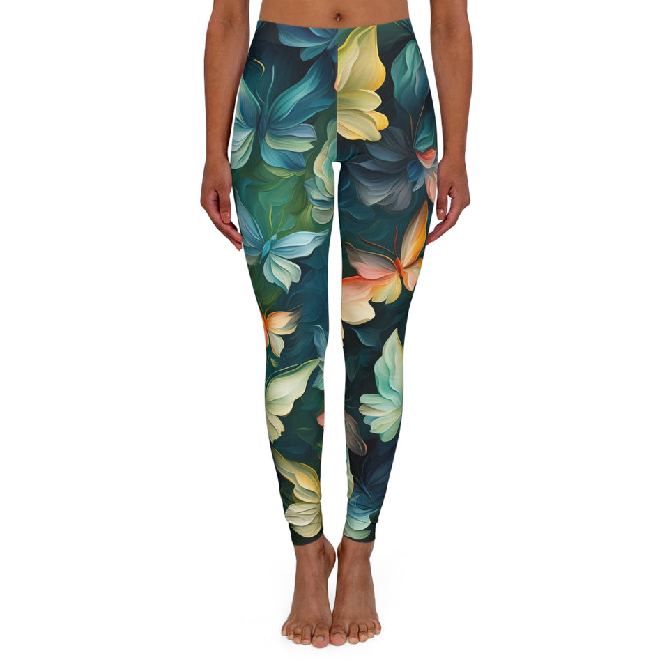 Women's Spandex Leggings (AOP)