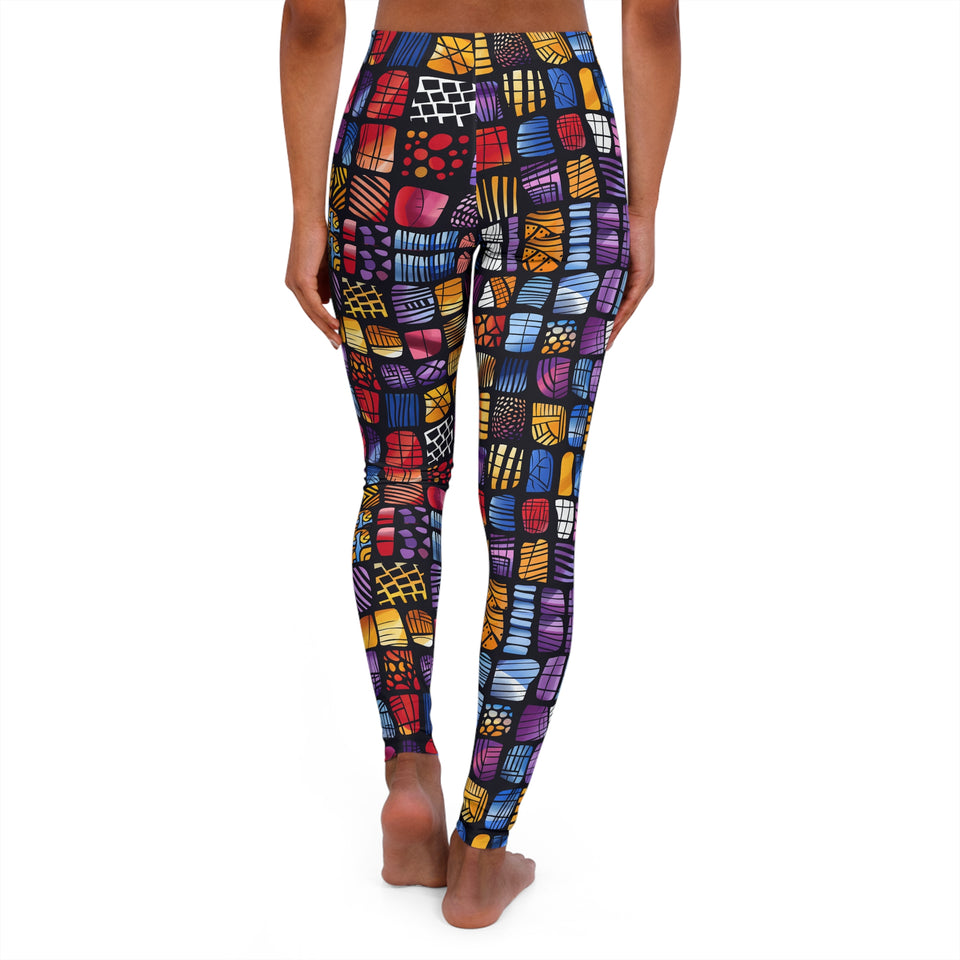 Women's Casual Spandex Leggings (AOP)
