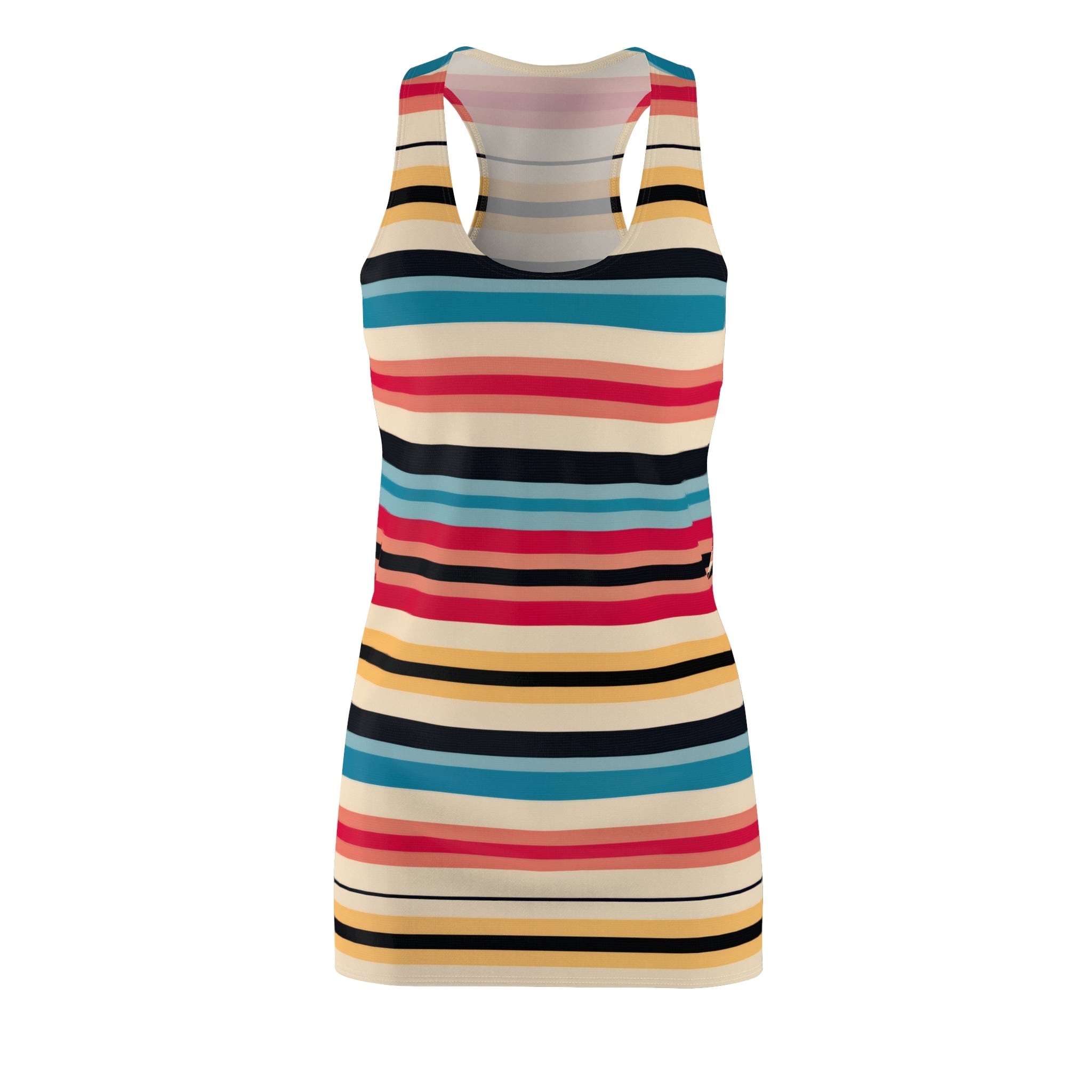 Women's Cut & Sew Racerback Dress (AOP)