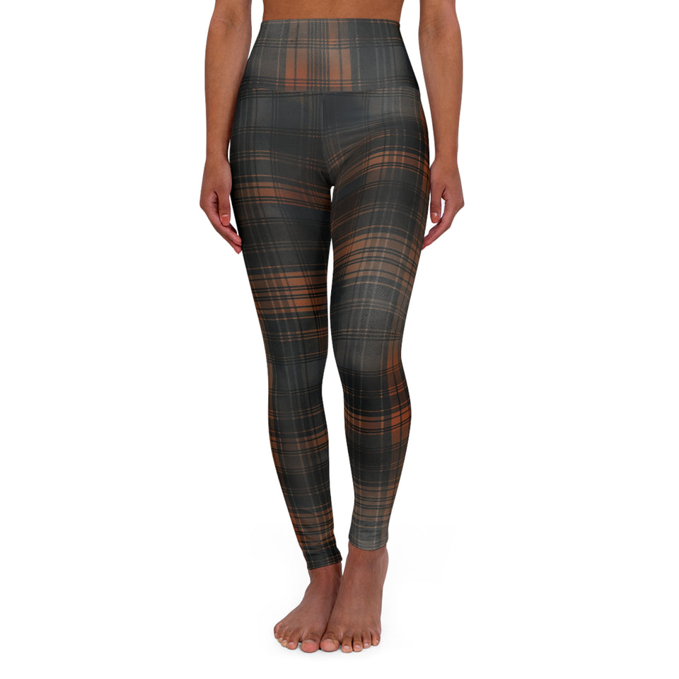 High Waisted Yoga Leggings (AOP)