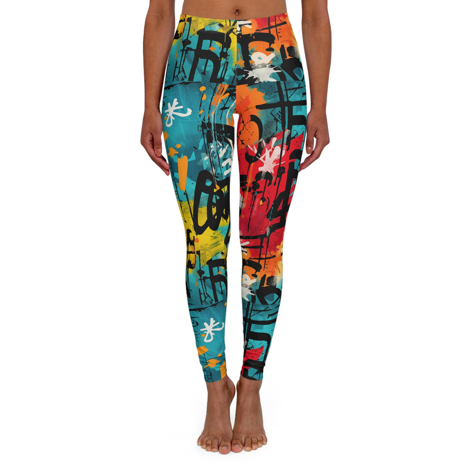 Women's Spandex Leggings (AOP)